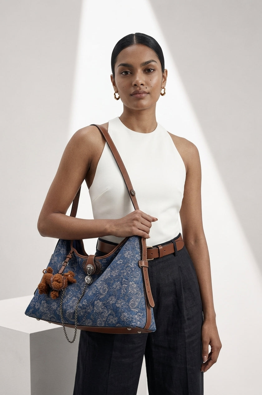Hareloom Carry All - Cocoa Blue