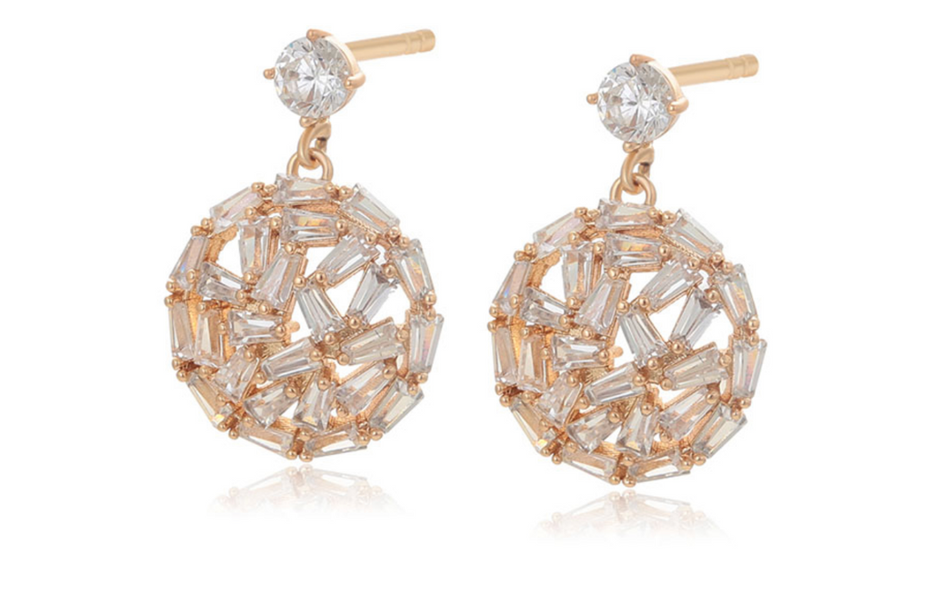 Baguette Cluster Drops