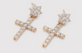 Croix Fleur Earrings